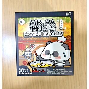 Mr Pa Little Pa Chef Blind Box Plush Toy Collectible 9+1 Hidden Panda Figure NEW